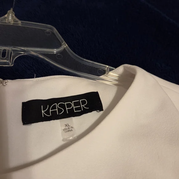 Kasper White Dress - Picture 7 of 8
